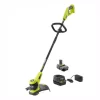 New 🎁 Trimmers RYOBI ONE+ 18-Volt Lithium-Ion Electric Cordless String Trimmer 2.0 Ah Battery And Charger Included 🤩 -Outdoors Sales unnamed file 2230