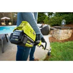 Brand new 🎉 Trimmers RYOBI Reconditioned 40-Volt Lithium-Ion Cordless Attachment Capable String Trimmer With 4.0 Ah Battery And Charger Included 🧨 -Outdoors Sales unnamed file 2332