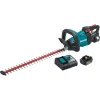 Outlet 🎁 Trimmers Makita 18-Volt LXT Lithium-Ion Brushless Cordless 24 In. Hedge Trimmer Kit (5.0 Ah) 💯