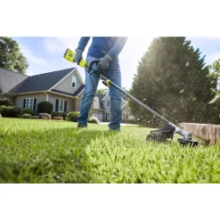 New ❤️ Trimmers RYOBI ONE+ 18-Volt Cordless Attachment Capable Brushless String Trimmer And Leaf Blower, 4.0 Ah Battery And Charger Included 😀 -Outdoors Sales unnamed file 2541