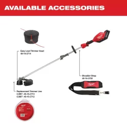 New 🤩 Trimmers Milwaukee M18 FUEL 18-Volt Lithium-Ion Brushless Cordless String Trimmer Kit With M18 FUEL Edger Attachment ⌛ -Outdoors Sales unnamed file 2686