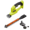 Wholesale 😉 Trimmers RYOBI Reconditioned ONE+ 18-Volt Lithium-Ion Cordless Grass Shear And Shrubber Trimmer – 1.3 Ah Battery And Charger Included 😉