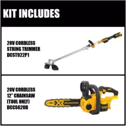 Discount 👏 Trimmers DEWALT 20V MAX Brushless Cordless String Trimmer With Bonus 12 In. 20V Cordless Brushless Chainsaw (Tool Only) ✨ -Outdoors Sales unnamed file 2946