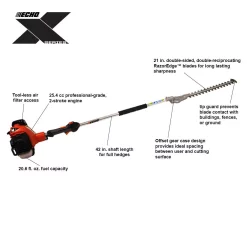 Outlet 🤩 Trimmers ECHO 25.4 Cc 2-Stroke Gas Engine Hedge Trimmer 😀 -Outdoors Sales unnamed file 2993