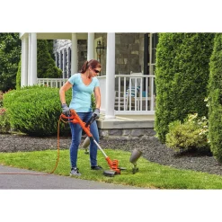 Flash Sale 😉 Trimmers BLACK+DECKER 14 In. 6.5 Amp Corded Electric String Trimmer 👏 -Outdoors Sales unnamed file 3004