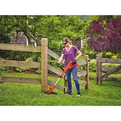 Flash Sale 😉 Trimmers BLACK+DECKER 14 In. 6.5 Amp Corded Electric String Trimmer 👏 -Outdoors Sales unnamed file 3013