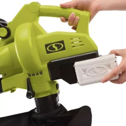 Hot Sale 🛒 Leaf Blowers Sun Joe 48-Volt 155 MPH 388 CFM Electric Cordless Blower/Vacuum/Mulcher Kit With 2 X 2.0 Ah Batteries + Charger ❤️ -Outdoors Sales unnamed file 307