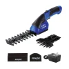 Hot Sale 😍 Trimmers Sun Joe 7.2-Volt Cordless Electric 2-in-1 Grass Shear And Hedge Trimmer, Blue 🤩 -Outdoors Sales unnamed file 3235