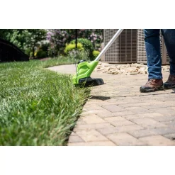 Deals ❤️ Trimmers Greenworks 11 In. 24-Volt Battery Cordless TORQDRIVE String Trimmer With 2.0 Ah USB Battery And Charger Included ST24B214 😍 -Outdoors Sales unnamed file 3261