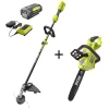 Best reviews of 🎁 Trimmers RYOBI 40-Volt Lithium-Ion Cordless Attachment Capable String Trimmer And Brushless Chainsaw W/4.0Ah Battery & Charger Included 🥰 -Outdoors Sales unnamed file 3302