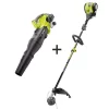 Cheapest 🎉 Trimmers RYOBI 30 Cc 4-Cycle Attachment Capable Straight Shaft Gas Trimmer And 2-Cycle 25 Cc Gas Jet Fan Blower 🔥 -Outdoors Sales unnamed file 3317