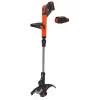 Deals 😀 Trimmers BLACK+DECKER 12 In. 20V MAX Lithium-Ion Cordless String Trimmer With (2) 1.5Ah Batteries And Charger Included 🎁
