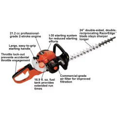 Buy 👍 Trimmers ECHO 24 In. 21.2 Cc Gas 2-Stroke Cycle Hedge Trimmer ✔️ -Outdoors Sales unnamed file 3590