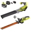 Deals 🔥 Leaf Blowers RYOBI ONE+ 100 MPH 280 CFM 18-Volt Lithium-Ion Cordless Jet Fan Leaf Blower And Hedge Trimmer With 4 Ah Battery And Charger 🎉 -Outdoors Sales unnamed file 484