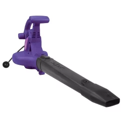 Discount 🔥 Leaf Blowers Sun Joe 250 MPH 440 CFM 14 Amp Electric Handheld Blower/Vacuum/Mulcher With Gutter Attachment, Purple ❤️ -Outdoors Sales unnamed file 515