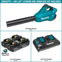 Best deal ❤️ Leaf Blowers Makita 120 MPH 473 CFM 18-Volt X2 (36-Volt) LXT Lithium-Ion Brushless Cordless Blower Kit With Four 5.0 Ah Batteries 🥰 -Outdoors Sales unnamed file 523