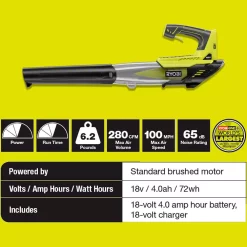 Best deal ❤️ Leaf Blowers RYOBI Reconditioned ONE+ 100 MPH 280 CFM 18-Volt Lithium-Ion Cordless Leaf Blower – 4.0 Ah Battery And Charger Included 😉 -Outdoors Sales unnamed file 617