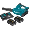 Hot Sale 👍 Leaf Blowers Makita 18-Volt X2 (36V) LXT 473 CFM 120 MPH Brushless Cordless Blower Kit With 4 Batteries (5.0Ah) With Flat End Nozzle, XBU02Z 🤩 -Outdoors Sales unnamed file 619