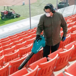 Hot Sale 👍 Leaf Blowers Makita 18-Volt X2 (36V) LXT 473 CFM 120 MPH Brushless Cordless Blower Kit With 4 Batteries (5.0Ah) With Flat End Nozzle, XBU02Z 🤩 -Outdoors Sales unnamed file 621