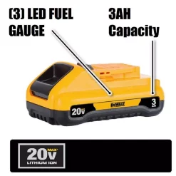Deals 👍 Leaf Blowers DEWALT 20-Volt MAX Cordless Compact Jobsite Blower 135 MPH 100 CFM With (1) 20-Volt 3.0Ah Battery ✔️ -Outdoors Sales unnamed file 741