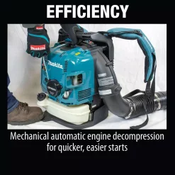 New ❤️ Leaf Blowers Makita 206 MPH 706 CFM 75.6cc MM4 4-Stroke Engine Hip Throttle 🎒 Backpack Blower 🥰 -Outdoors Sales unnamed file 749