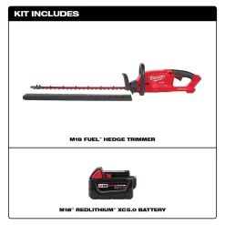 Discount 😉 Trimmers Milwaukee M18 FUEL 18-Volt Lithium-Ion Brushless Cordless Hedge Trimmer W/ M18 5.0Ah Battery 🎁 -Outdoors Sales unnamed file 791