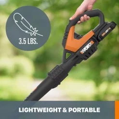 Budget 🧨 Leaf Blowers Worx POWER SHARE 20-Volt 120 MPH 80 CFM Cordless Battery Leaf Blower / Sweeper (2Ah Battery, Charger & Accessories Included) 🎁 -Outdoors Sales unnamed file 83
