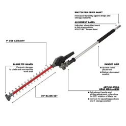 Cheapest ❤️ Trimmers Milwaukee M18 FUEL 18-Volt Lithium-Ion Cordless Brushless String Grass Trimmer Combo Kit With Pole Saw, Hedge Trimmer, Edger 🎁 -Outdoors Sales unnamed file 849